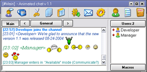 ReDiSoG Animated chat Screenshot